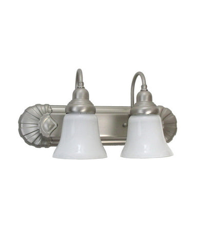 Epiphany Lighting 106172 BN-2537 Two Light Bath Vanity Wall Fixture in Brushed Nickel Finish