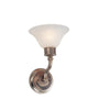 Z-Lite Lighting 309-1S One Light Wall Sconce in Burnished Nickel and Chocolate Finish - Quality Discount Lighting