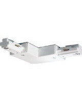 Satco TP146 WH Track L Connector in White Finish - Quality Discount Lighting