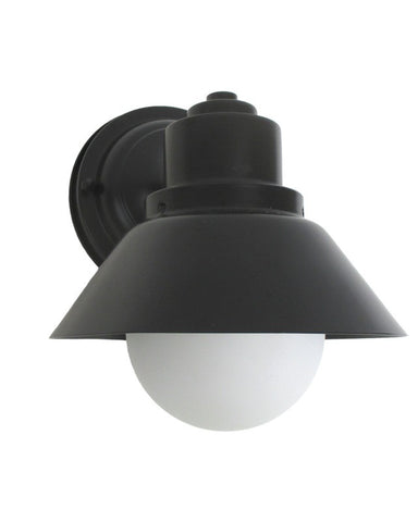 Epiphany Lighting 104234 BK One Light Outdoor Exterior Wall Mount in Black Finish