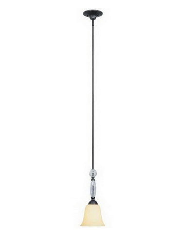 Designers Fountain Lighting 95430 ABP One Light Mini Pendant in Aged Bronze Patina Finish - Quality Discount Lighting