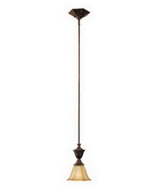 Designers Fountain Lighting 81130 IW One Light Mini Hanging Pendant in Imperial Walnut Finish - Quality Discount Lighting