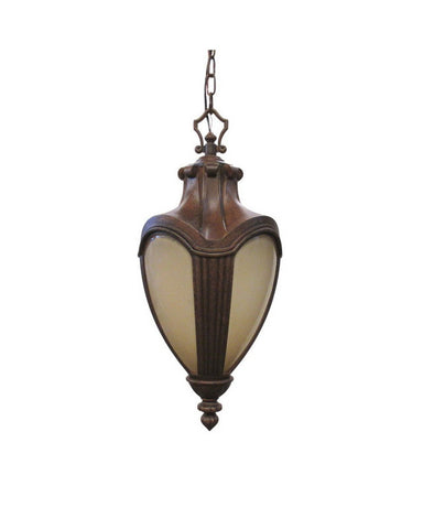 Kalco Lighting 9526 TO One Light Exterior Outdoor Hanging Lantern in Tortoise Finish - Quality Discount Lighting