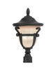 Kalco Lighting 9401 MBPL Energy Efficient Fluorescent Outdoor Exterior Post Lantern in Mayan Bronze Finish - Quality Discount Lighting