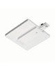 Leadco TK450 WH White Track Power End Feed - Quality Discount Lighting