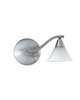 Access Lighting 63711 MC/OPL One Light Wall Sconce in Matte Chrome Finish - Quality Discount Lighting