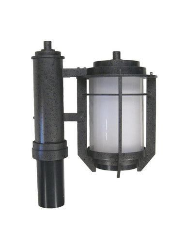Kalco Lighting 9479IR One Light Exterior Outdoor Post Lantern in Iron Finish - Quality Discount Lighting