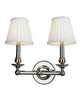 Trans Globe Lighting 2042 SN Transitional Two Light Wall Mount in Satin Nickel Finish - Quality Discount Lighting