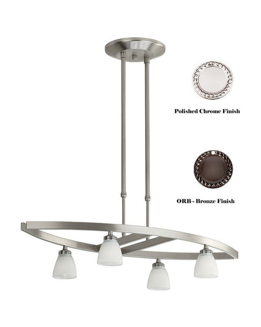 Access Lighting 63840 ORB OPL Sydney Collection Adjustable Contemporary Pendant Four Light in Oil Rubbed Bronze Finish - Quality Discount Lighting