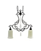 Kichler Lighting 5941 SZ Two Light Hanging Chandelier in Satin Bronze Finish - Quality Discount Lighting
