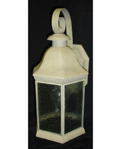 Designers Fountain Lighting 2541SA One Light Outdoor Exterior Wall Mount Lantern in Sand Finish - Quality Discount Lighting