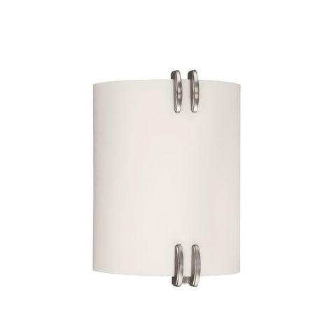 AFX CES213SNPMV Century Collection Two Light Energy Efficient Fluorescent Wall Sconce in Satin Nickel Finish