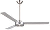 Minka Aire SPECIAL ORDER F524-ABD Roto Collection 52" Ceiling Fan in Brushed Aluminum Finish