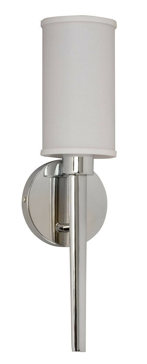 AFX MIHUS132PCEC-LA Huron Collection One Light Energy Efficient Fluorescent Wall Sconce in Polished Chrom Finish