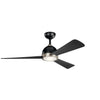 Incus 300270 LED 56" Ceiling Fan in Satin Black or Satin Natural Bronze or White Finish