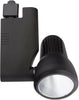 Nora NTE-810-BLK Four Light Pillar LED Track Kit with End Feed Cord and Plug in Black Finish