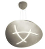 Elan by Kichler Lighting 83697 Orku Collection LED Hanging Pendant Chandelier in Brushed Nickel Finish