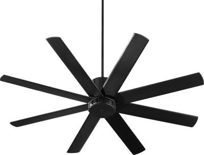 Proxima 60" Ceiling Fan in Noir Black or Oiled Bronze or Satin Nickel Finish
