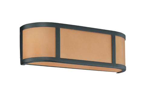 Nuvo Lighting 60-2872 Odeon Collection Two Light Bath Vanity Wall in Aged Bronze Finish - Quality Discount Lighting