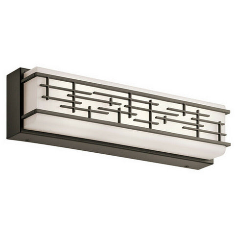 Kichler Lighting 45829OZLED  Zolon Collection LED Bath Vanity Wall Mount in Old Bronze Finish