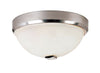 Trans Globe Lighting LED-10111 BN Squared Cap Collection Integrated LED Flush Ceiling Fixture in Brushed Nickel Finish
