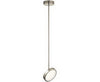 Elan by Kichler Lighting 84030 Stylus Collection LED Hanging Mini Pendant in Brushed Nickel Finish